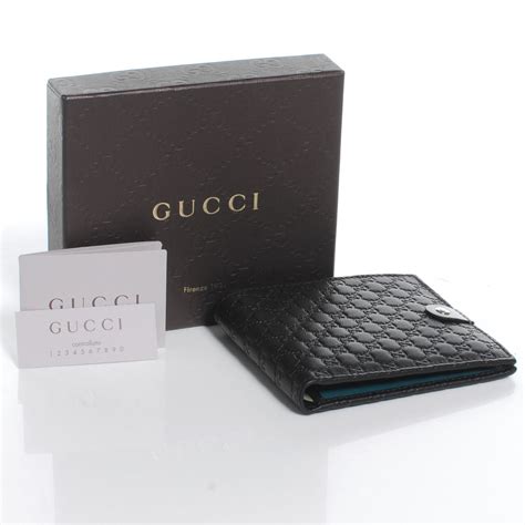 gucci simple men wallet|gucci guccissima wallet.